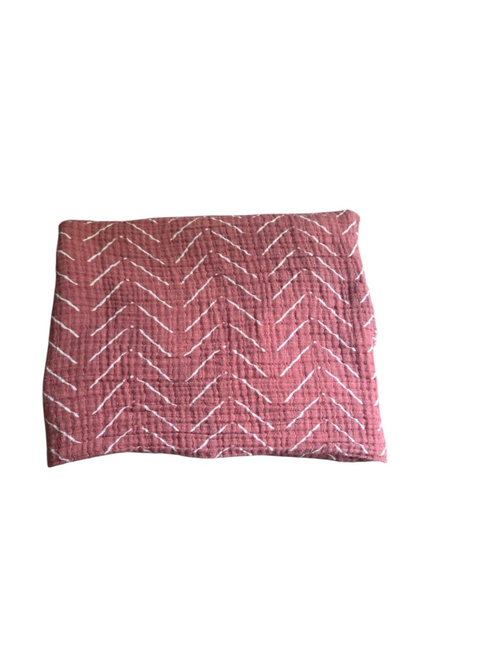 Itzy Ritzy Rust Muslin Baby Swaddle Blanket 100% Cotton Nursing Cover Boho